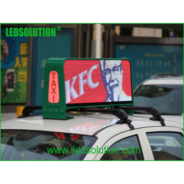 High Definition P5 Taxi Outdoor LED Display for Advertising